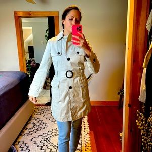 banana republic trench